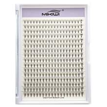 320PCS Premade Fans Eyelash Extensions 10D Thickness 0.07mm C/D Curl 8-15mm Eyelashes Middle Stem Heat Bonded Premade Fans Russian Volume Lash Extensions - Black - View 6