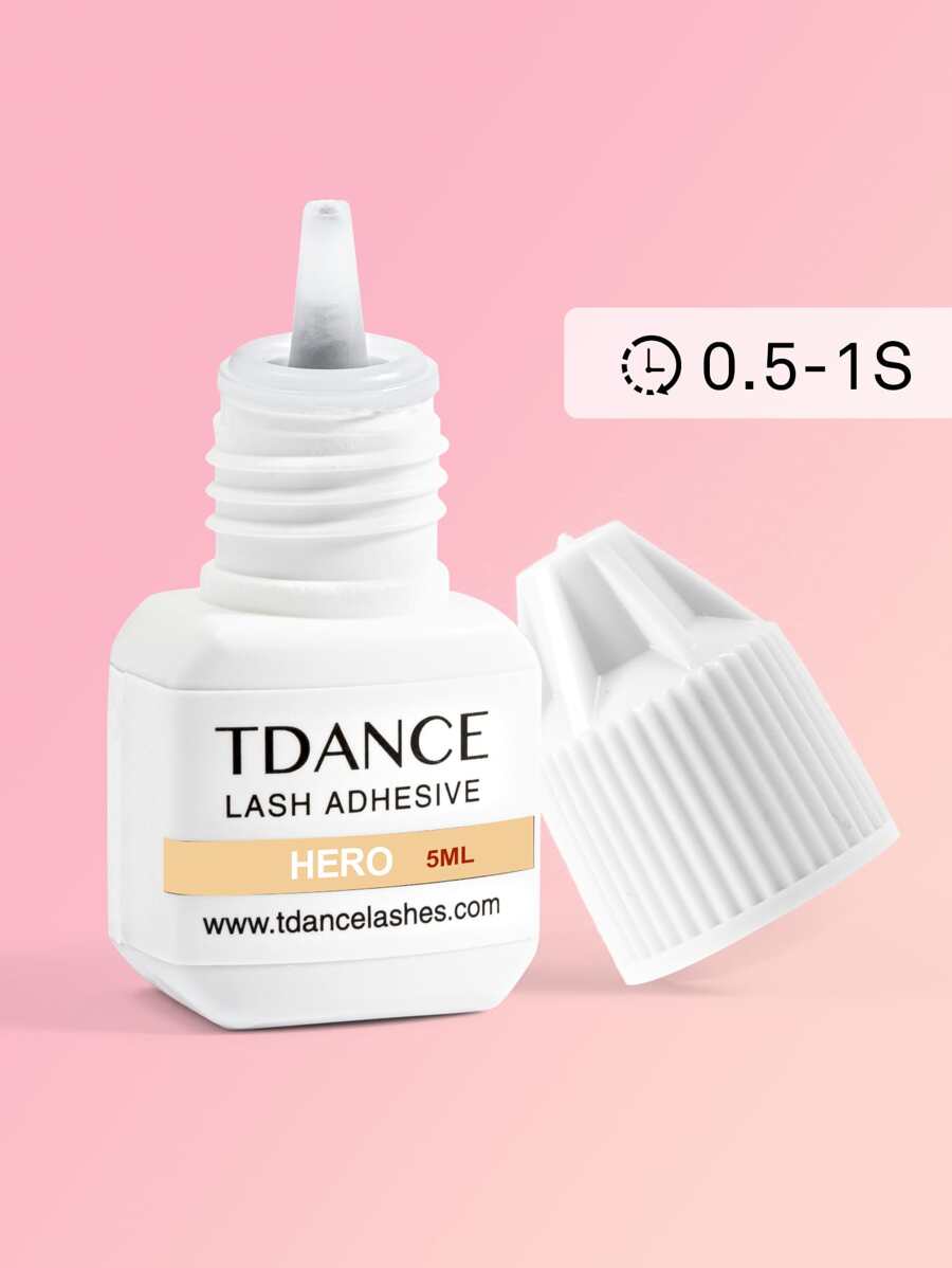 TDANCE 0.5-1 Hero Second Eyelash Extensions Glue/Adhesive 5ml - Black - View 1
