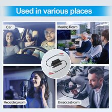 Filtro suelo bucle ruido , audio ruido compatible con de coche estéreo sistema - Negro - Ver 6