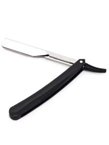 1入組男士剃鬚刀&除毛器&刮工具 - 黑色 - 查看 2