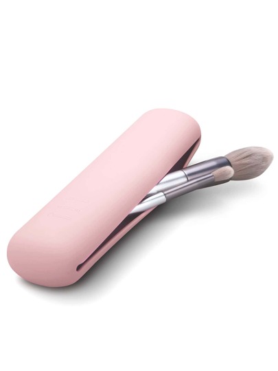 Organizador de brochas de maquillaje para viaje, de silicona y portátil, organizador suave y elegante de herramientas de maquillaje para viaje - Rosa, Habitación, Hogar, Dormitorio, Baño, Casa, Habitación Rosa, Decoración de la sala de estar, Artículos de viaje, Bolsa de regalo, Regalos para mamá, papá, hombres, amigos, maestro, cumpleaños, boda, escritorio, estantes, accesorios, cajas de regalo, regalo divertido, almacenamiento, Organizador de brochas de maquillaje, Joyero, Bolsa, Organizador de brochas de maquillaje, Organizador de brochas, Organizador de perfumes, Bolsa de bolsillo