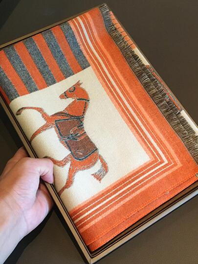 Boho 1pc Women's Winter Scarf, Women's Dual-Use French Scarf Shawl For Autumn And Winter, All-Match Thickened Warm Long Two-Sided Neck Warmer, Soft And Comfy Blanket Scarf, For Keep Warm Outdoors In Winter Accessories Women