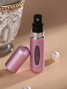 1pc 5ml Travel Portable Perfume Bottle Refillable Spray Bottle With Bottom Filling Funnel Mini Empty Container