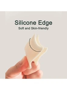 2 pezzi Applicatore per ciglie - Strumento per ciglie finte con larghezza di 35 mm e design a molletta in silicone, pinzette per ciglie finte, trucco, economico, decorazione della stanza, vanità, viaggio, camera da letto, accessori per il trucco, economico, riempimento calze, trucco, strumenti per il trucco, roba economica, regali, regali per donne, regali di Natale