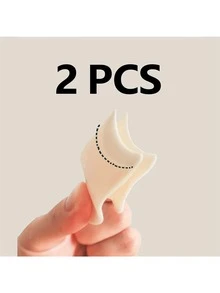 2 pezzi Applicatore per ciglie - Strumento per ciglie finte con larghezza di 35 mm e design a molletta in silicone, pinzette per ciglie finte, trucco, economico, decorazione della stanza, vanità, viaggio, camera da letto, accessori per il trucco, economico, riempimento calze, trucco, strumenti per il trucco, roba economica, regali, regali per donne, regali di Natale