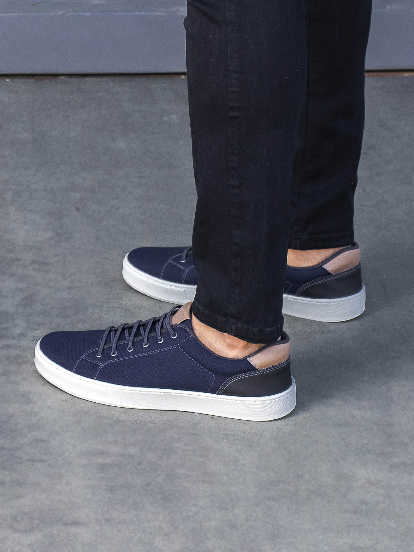 Men Sneakers - Azul Marino - Ver 1