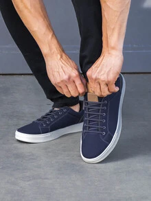 Men Sneakers - Azul Marino - Ver 4