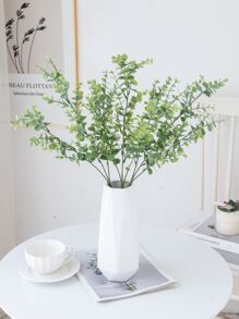 1入組人造桉樹長莖在花瓶適用於家庭,餐廳,客廳和臥室完美適合婚禮,DIY製作,生日派對和秋季季節 - 綠色 - 查看 3