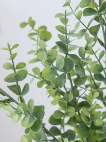 1入組人造桉樹長莖在花瓶適用於家庭,餐廳,客廳和臥室完美適合婚禮,DIY製作,生日派對和秋季季節 - 綠色 - 查看 6