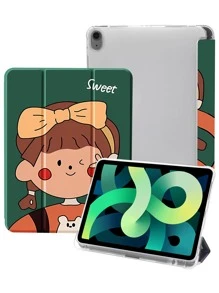 Đồ họa Hình hoạt hình Silicone Chống rơi Ốp tương thích với iPad - Nhiều màu - Xem 2