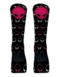 Men Crew Socks - 黑色 - 查看 3