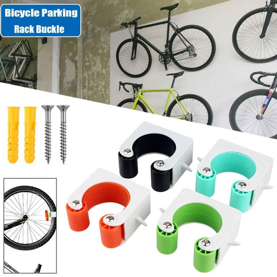 Xe đạp Giá treo tường Cái móc Xe đạp đường Bãi đậu xe Khóa Có thể mang đi Tường Giá đỡ Trong nhà Theo chiều dọc Dấu ngoặc Đối với Đua xe Xe đạp Trưng bày Bãi đậu xe - màu đen - Xem 1