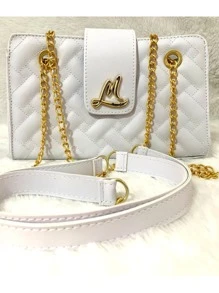 Women Shoulder Bags - 白色 - 查看 3