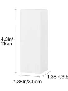 Que phết bơ, Dụng cụ phết bơ dạng đứng, Hộp đựng phân phối bơ (Màu sắc ngẫu nhiên) - trắng - Xem 5
