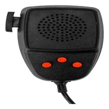 Sirena Con Altavoz 3 Tonos Pato Con Control Y Altavoz Patrulla Ambulancia - Negro - Ver 4