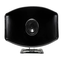 Sirena Con Altavoz 3 Tonos Pato Con Control Y Altavoz Patrulla Ambulancia - Negro - Ver 5