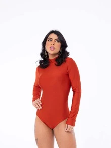 Women Jumpsuits - Naranja Quemada - Ver 3