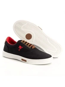 Men Sneakers - 黑色 - 查看 3