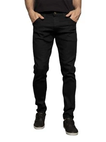 Men Jeans - Black - View 4