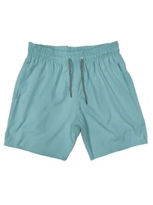Men Shorts - Mint Blue - View 1