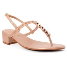 Women Heeled Sandals - Đồng - Xem 2