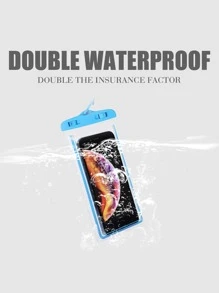 5Piezas Funda para Celular Impermeable Sumergible Anti Polvo y Agua - Multicolor - Ver 5