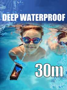 5Piezas Funda para Celular Impermeable Sumergible Anti Polvo y Agua - Multicolor - Ver 1