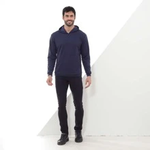 Men Sweatshirts - 藏蓝色 - 查看 4