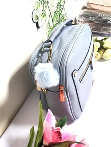 Women Satchels - Màu xanh nhạt - Xem 3