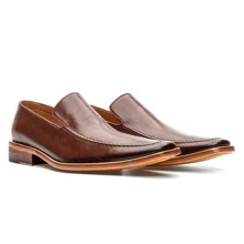 Men Loafers - Rust Brown - View 2