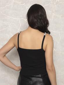 Women Tank Tops & Camis - Black - View 2