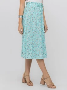 Women Skirts - Màu xanh nhạt - Xem 3