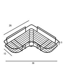 Storage Shelves & Racks - 黑色 - 查看 6