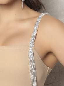 Women Tank Tops & Camis - Beige - View 3