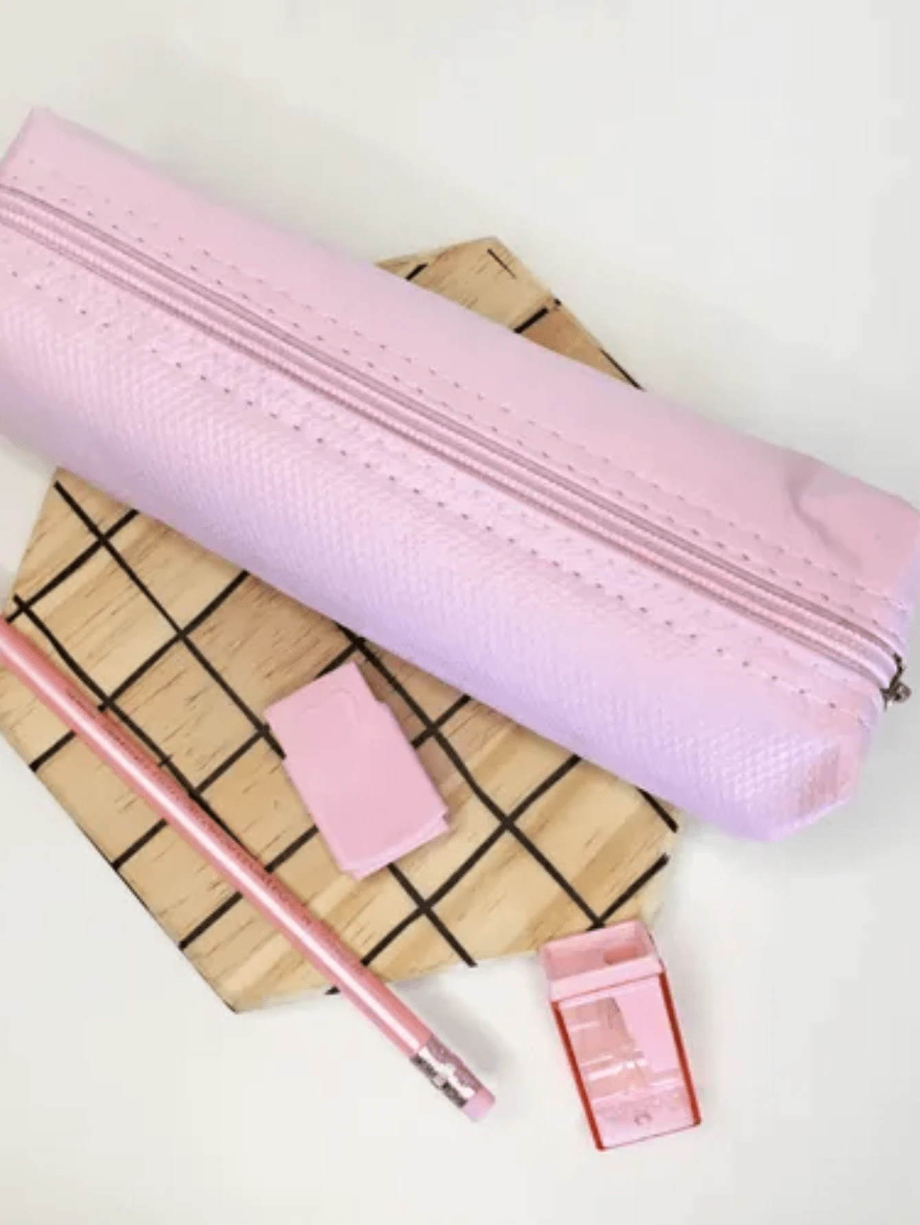 Pencil Cases Back To School - Màu Hồng baby - Xem 1