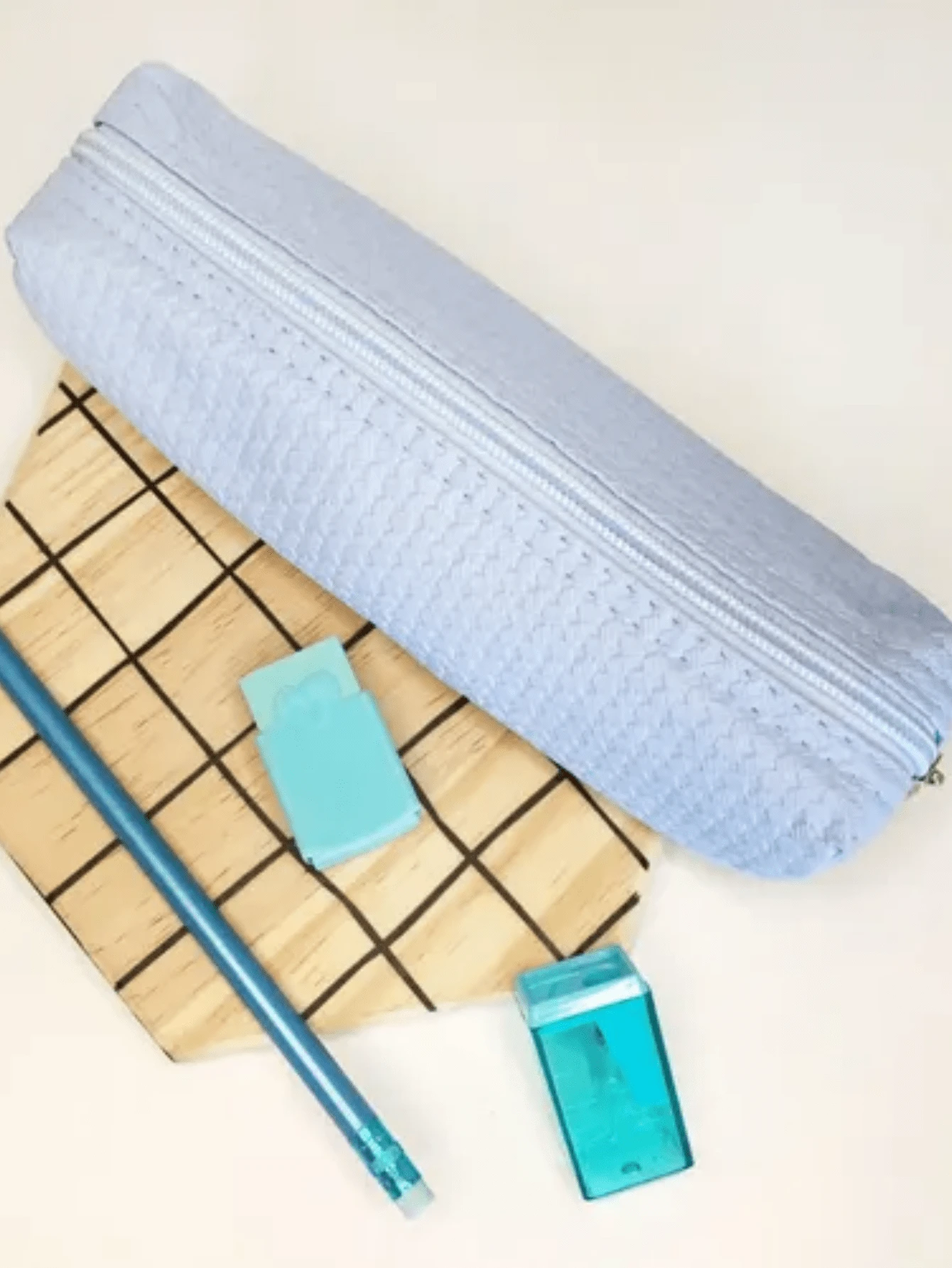 Pencil Cases Back To School - Baby Blue - View 1