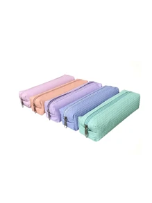 Pencil Cases Back To School - Màu Hồng baby - Xem 3