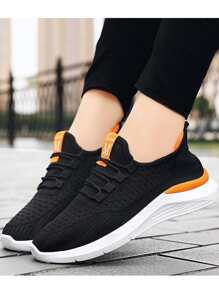 Tenis Para Mujer Estilo Deportivo Y Urbano Suaves Transpirables Malla Textil - Multicolor - Ver 2