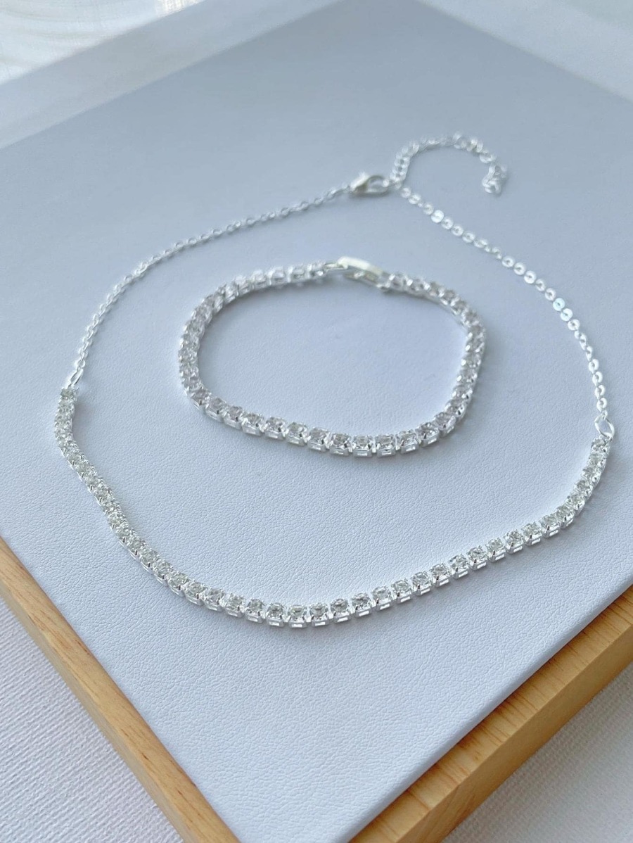 Delicarium Women's Jewelry Sets - Silver - View 1