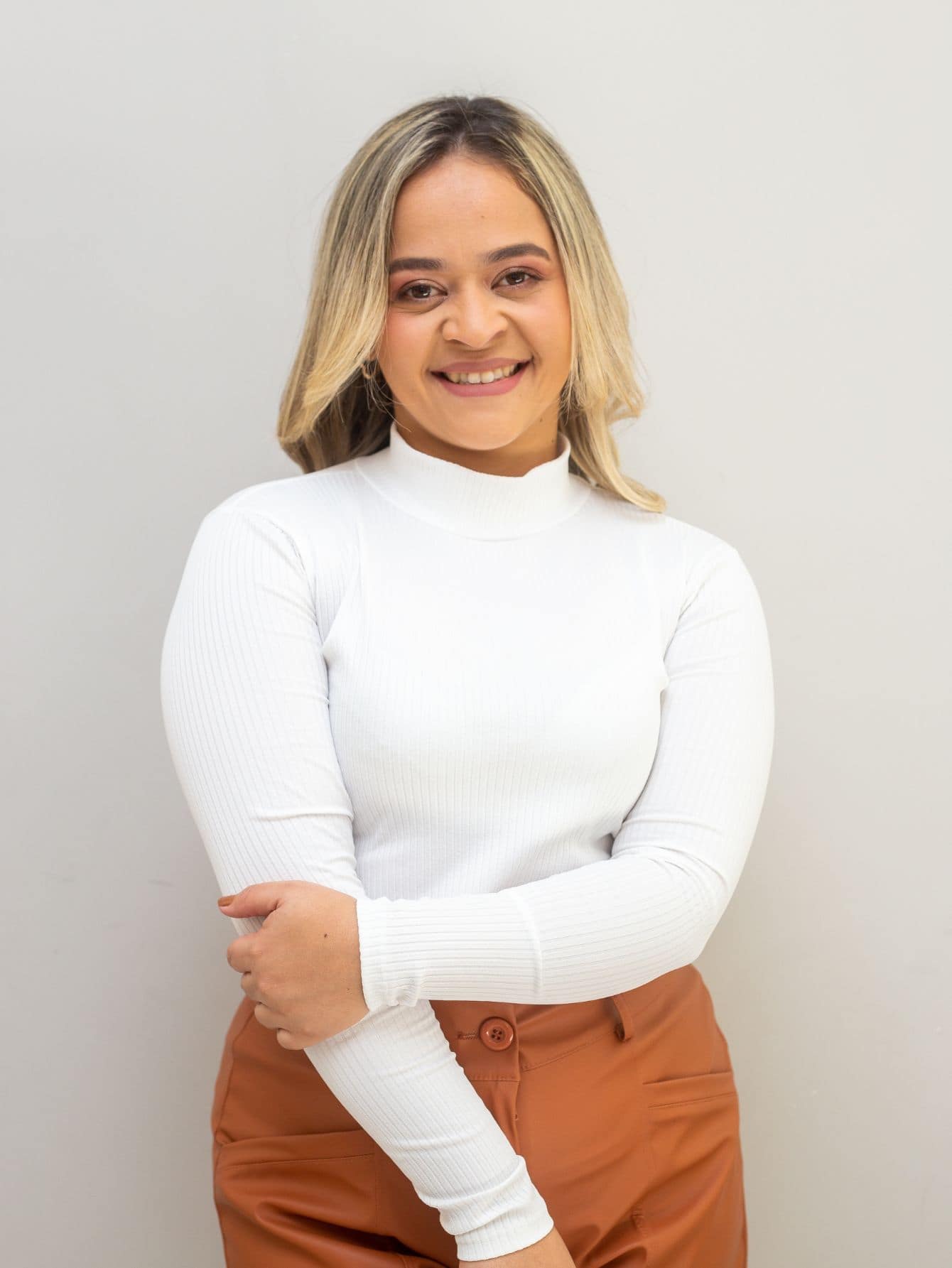 Women Blouses - 白色 - 查看 1