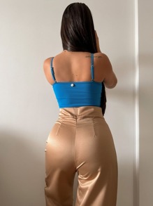 Women Tank Tops & Camis - Blue - View 2