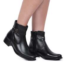 Women Fashion Boots - Black - View 7