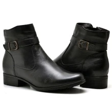 Women Fashion Boots - Black - View 5