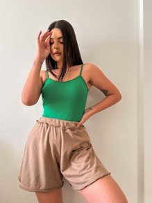 Women Tank Tops & Camis - 綠色 - 查看 5