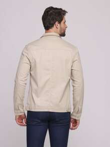 Men Jackets & Coats - Màu be - Xem 3