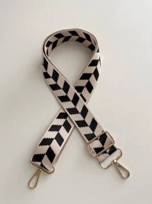 1條寬背帶可調節替換皮具斜背包手提包女包帶包配件DIY配件可調節替換肩帶時尚耐用包裝飾品 - 彩色 - 查看 1