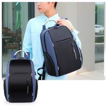 Shendy Vendy Large Capacity Anti-Theft Backpack With USB Charger - Blue - View 7