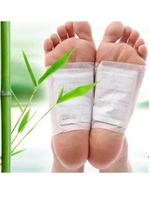 Detoxifying Foot Patches. Kinoki Purifying Foot Pads -10 Pads, - 白色 - 查看 3