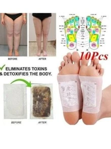 Detoxifying Foot Patches. Kinoki Purifying Foot Pads -10 Pads, - 白色 - 查看 4