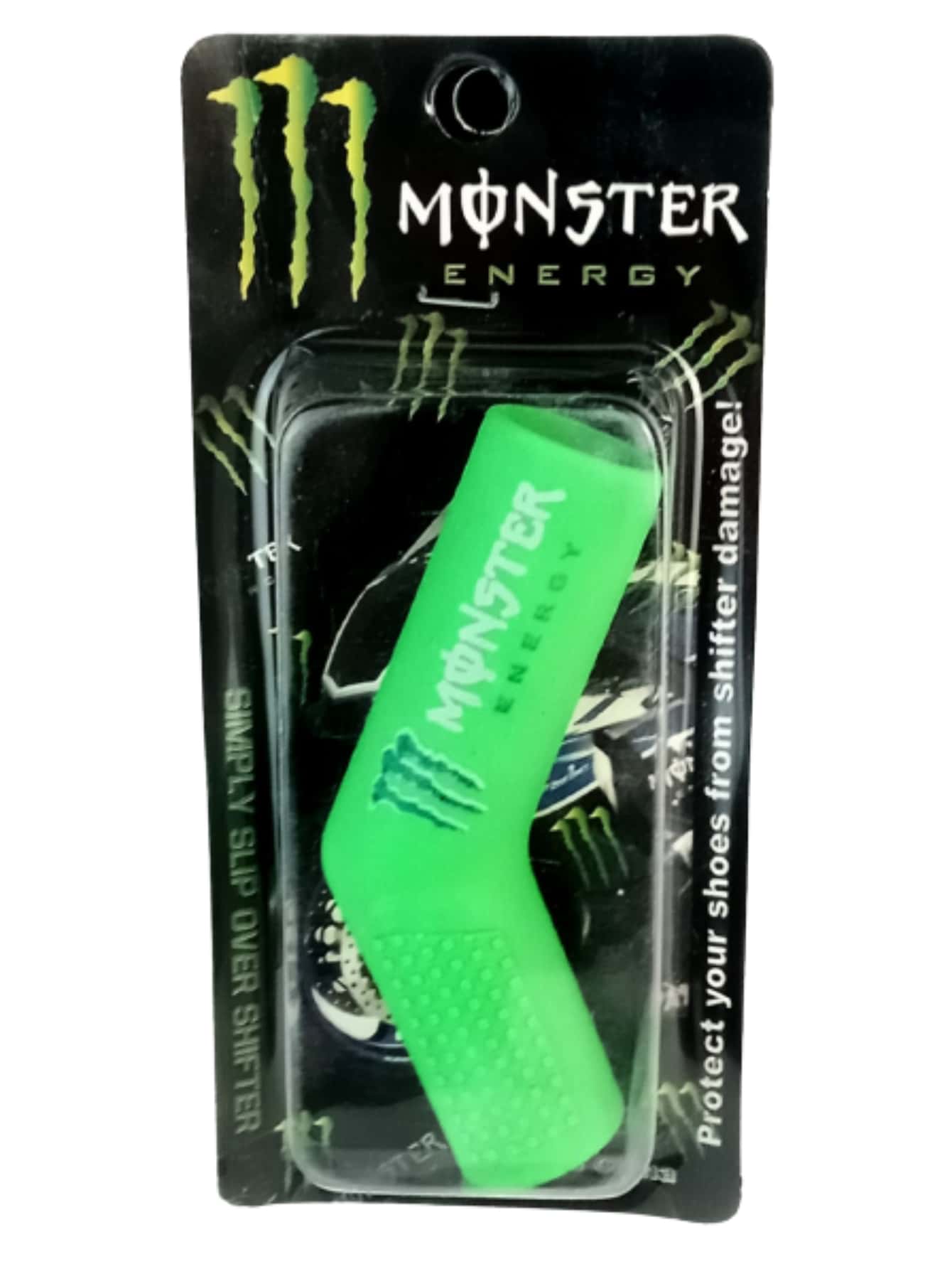 Motorcycle Shoe Protector - Green - View 1